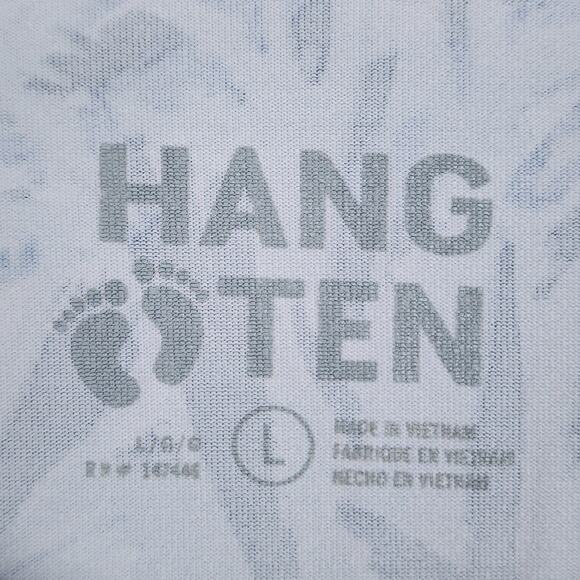 Hang Ten Large Long Sleeve UPF 50+ Rash Guard Swim Top - Picture 6 of 12